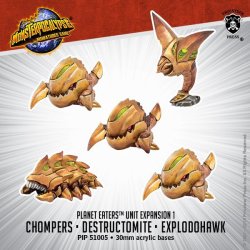 画像1: Monsterpocalypse Chompers, Destructomite Explodohawk Planet Eaters Unit (resin)