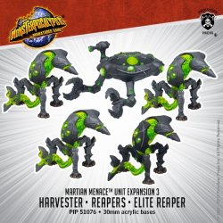 画像1: Monsterpocalypse: Reapers Harvester Martian Menace Units (5) (metal/resin)