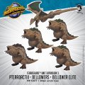 Monsterpocalypse: Bellowers Pteradactix Terrasaurs Units (5) (metal/resin)