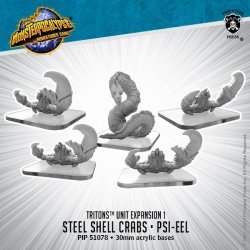 画像1: Monsterpocalypse: Steel Shell Crabs Psi-Eel Triton Unit (metal)