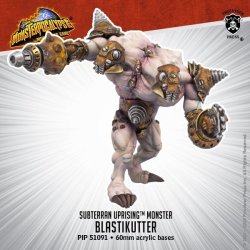 画像1: Monsterpocalypse: Blastikutter Subterran Uprising Monster (metal/resin)