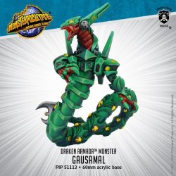 画像1: Monsterpocalypse: Gausamal Draken Armada Monster (resin/metal)
