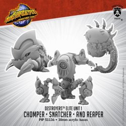 画像1: Monsterpocalypse: Chomper, Snatcher, and Reaper Destroyers Alternate Elite Units