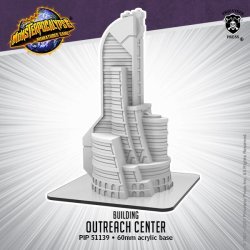 画像1: Monsterpocalypse: Outreach Center  Legion of Mutates Building (resin)