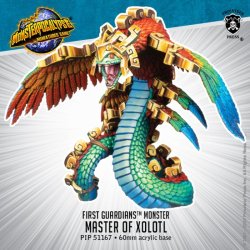 画像1: Monsterpocalypse: Master of Xolotl First Guardians Monster (metal/resin)