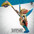 Monsterpocalypse: Queen of Ixmiqui First Guardians Monster (metal/resin)