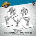 Monsterpocalypse: Gargoyle Monoliths and Temple Monoliths First Guardians Units (metal)