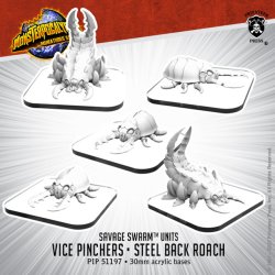 画像1: Monsterpocalypse: Vice Pinchers and Steelback Roaches Savage Swarm Unit (metal)