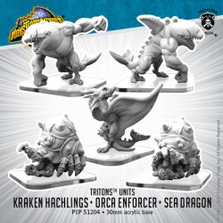 画像1: Monsterpocalypse: Kraken Hatchlings, Orca Huntsmen & Sea Dragon