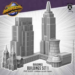 画像1: Monsterpocalypse: BUILDING SET 1