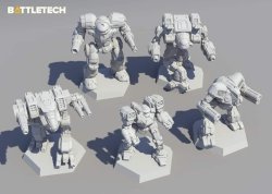 画像1: BattleTech: Miniature Force Pack - Clan Support Star