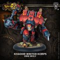 Khador:Dire Wolf Heavy Warjack with magnet pack C