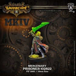 画像1: Warmachine: Merc Prisoner 102822 RESIN