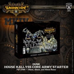 画像1: Warmachine: Dusk House Kallyss Core Army Starter Set