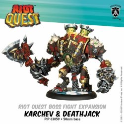 画像1: Riot Quest: Karchev & Deathjack, Malignant Fusion – Boss Fight Expansion (resin/metal) 