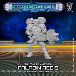 画像1: Warcaster: Paladin AegisIron Star Alliance Attachment (metal)