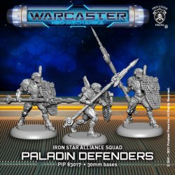 画像1: Warcaster: Paladin Defenders  Iron Star Alliance Squad (metal)