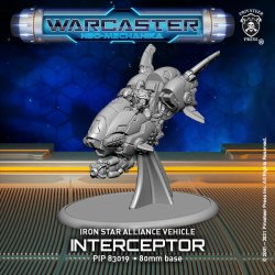 画像1: Warcaster: Interceptor  Iron Star Alliance Light Vehicle (metal/resin)