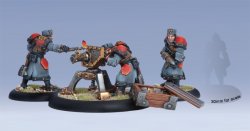 画像1: [Khador Unit] - Winter Guard Field Gun Crew(1+3)