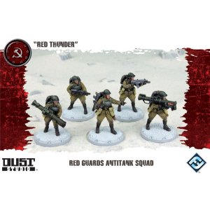 画像: Dust Tactics: SSU Red Guards Anti-tank Squad - Red Thunder
