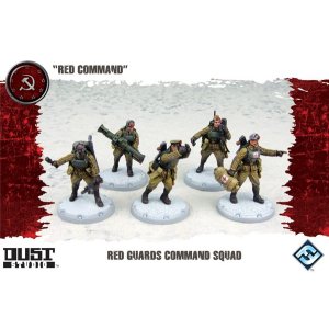 画像: Dust Tactics: SSU Red Guards Command Squad - Red Command