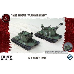 画像: Dust Tactics: SSU IS-5 Heavy Tank - Mao Zedong, Vladimir Lenin