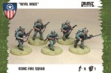 画像: Dust Tactics - Allies: USMC Fire Squad (Devil Dogs)