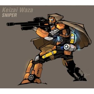 画像: MERCS Keizai Waza - Sniper (1) (Preorder)