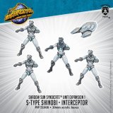 画像: Monsterpocalypse S-Type Shinobi Interceptor Shadow Sun Syndicate Unit (metal/resin)