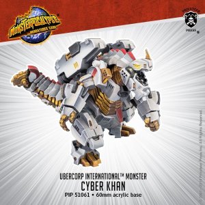 画像: Monsterpocalypse: Cyber Khan Uber Corp International Monster (metal/resin)