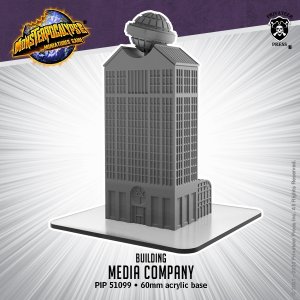 画像: Monsterpocalypse: Media Company Building (resin)