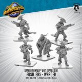 画像: Monsterpocalypse: Fusiliers, Elite Fusilier, Warder Draken Armada Unit (metal/resin)