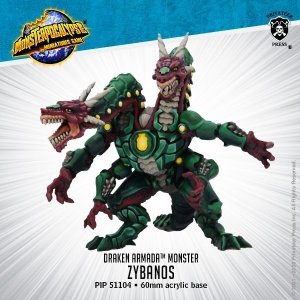 画像: Monsterpocalypse: Zybanos Draken Armada Monster (resin)