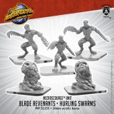 画像: Monsterpocalypse: Blade Revenants and Hurling Swarms Necroscourge Units (metal)