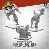 画像: Monsterpocalypse: Toxxo, Squix and Shinobot Destroyers Alternate Elite Units