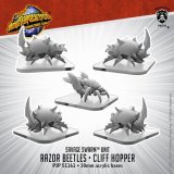 画像: Monsterpocalypse: Razor Beetles Cliff Hopper Savage Swarm Unit (metal)