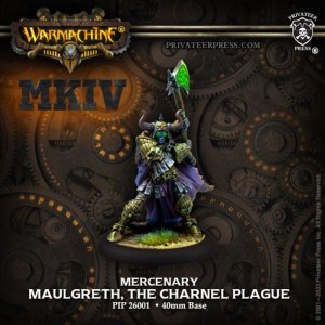 画像: Warmachine: Merc Maulgreth, the Charnel Plague RESIN