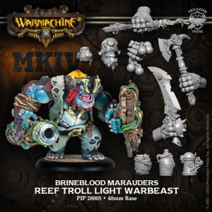 画像: Warmachine: Brineblood Marauders Reef Troll