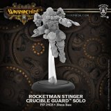 画像: Warmachine: (Golden Crucible) Rocketman Stinger – Crucible Guard Solo (metal)