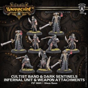 画像: [Infernals] - Cultist Band & Dark Sentinels – Infernal Unit & Weapon Attachments (9) (metal)