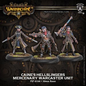 画像: [Mercenaries] - Caine's Hellslingers Warcaster Unit 2017年3月8日発売