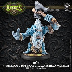 画像: [Trollbloods] -  Rok Character Heavy Warbeast (resin & white metal) BOX 【メーカー直販のみ 在庫限り】