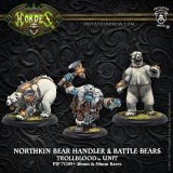 画像: [Trollbloods] -  Northkin Bear Handler & Battle Bears Unit (resin/metal) BOX 2017年11月発売