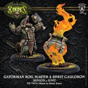 画像: [Minions] - Gatorman Boil Master & Spirit Cauldron Unit (resin/metal) BOX 2018年2月9日発売