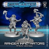 画像: Warcaster: Ranger Infiltrators  Marcher Worlds Squad (metal)