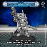 画像: Warcaster: Harlan Sek, The Curator  Wild Cards Hero Solo (metal)