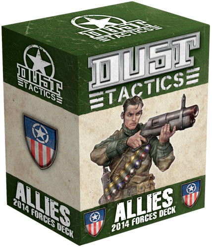 画像1: Dust Tactics: Allies Tactics Cards