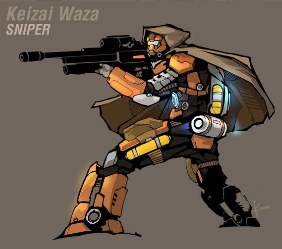 画像1: MERCS Keizai Waza - Sniper (1) (Preorder)