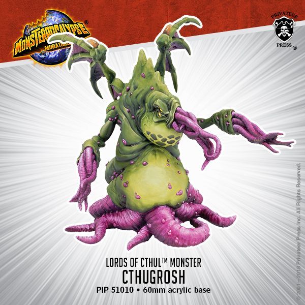 画像1: Monsterpocalypse Cthugrosh Lords of Cthul Monster (resin)