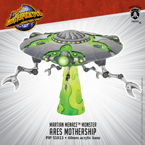 画像1: Monsterpocalypse Ares Mothership Martian Menace Monster (metal/resin)